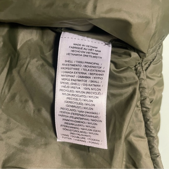 Polo Ralph Lauren Denim and Supply Water Repellent Cropped Quilted Jacket Sz L - Picture 8 of 9